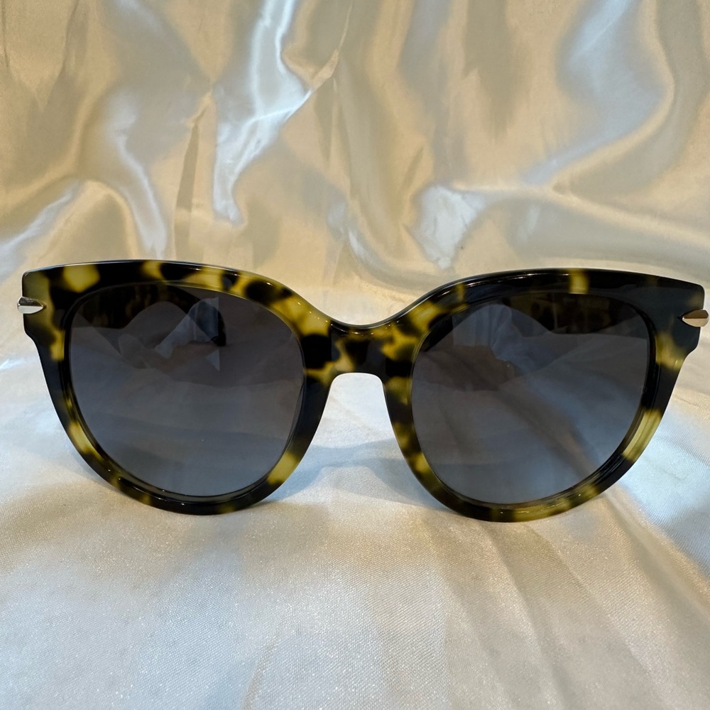 rag & bone Tortoiseshell Cat-Eye Sunglasses with Dark Gray Lenses